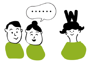 お客様との対話からデザインをつくるイメージ